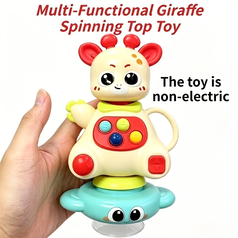 Kids' Giraffe Multifunctional Spinning Top Toy