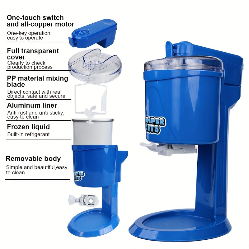 ultimate Large Capacity Ice Cream Maker Machine Compatible for Frozen Yogurt, Milkshake, Sorbet with Mixing Bowl - Heavy-Duty Compact Ice Cream Producer for & Small Business, -Use (Irregular Shape, 110, Plug) 18 Large Capacity Ice Cream Maker Machine Compatible for Frozen Yogurt, Milkshake, Sorbet with Mixing Bowl - Heavy-Duty Compact Ice Cream Producer for & Small Business, -Use (Irregular Shape, 110, Plug)