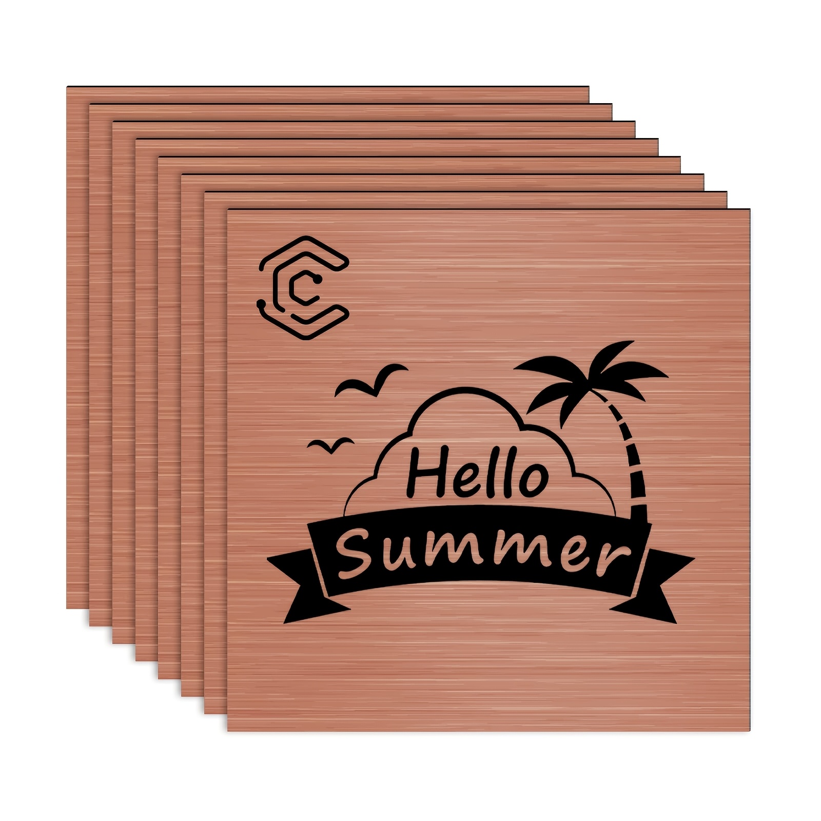 8pcs 30x30cm 1.3mm Laser Engraving Plate Abs Two-color Board For Doorplates (jq-044)