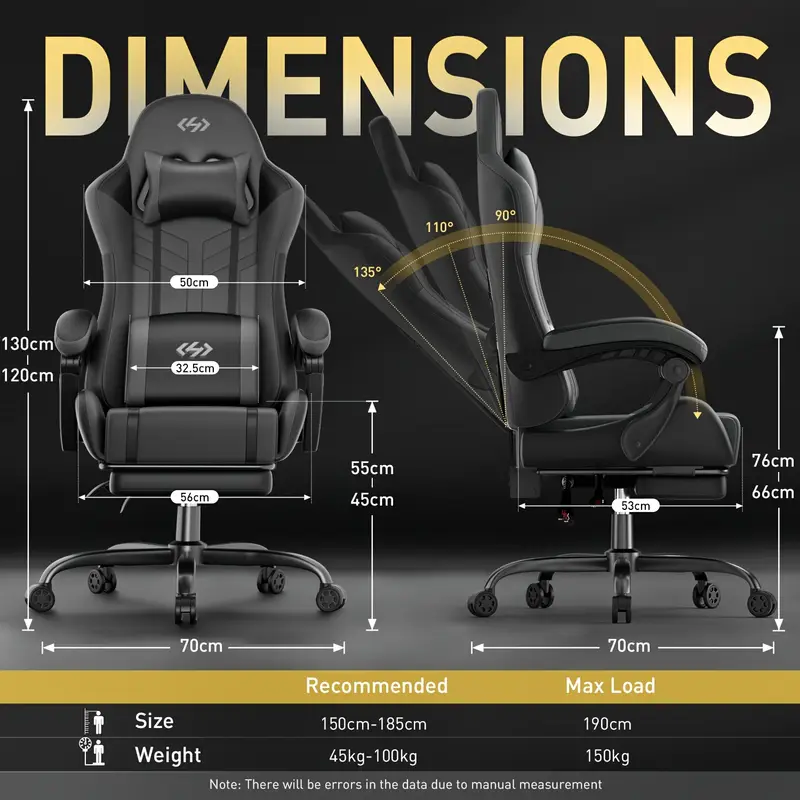 ErgoGamingChair Side View