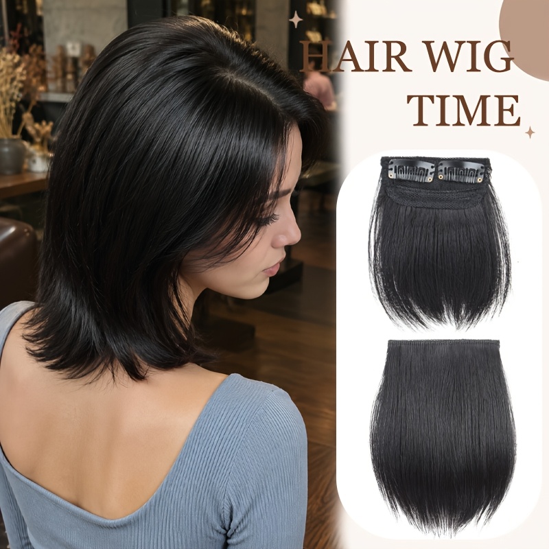clip in hair topper sold on Temu United States