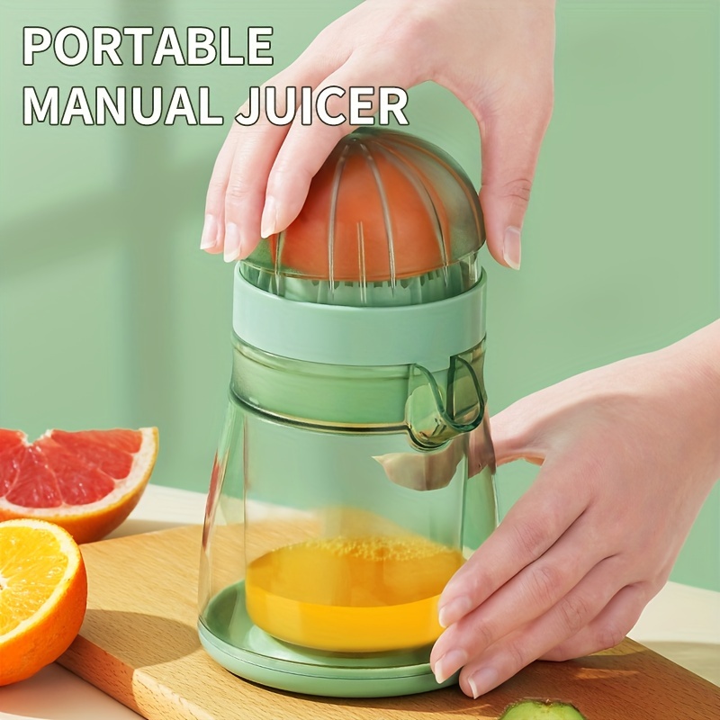 1pc Manual Juice Extractor With Large Capacity, Handheld Juicer