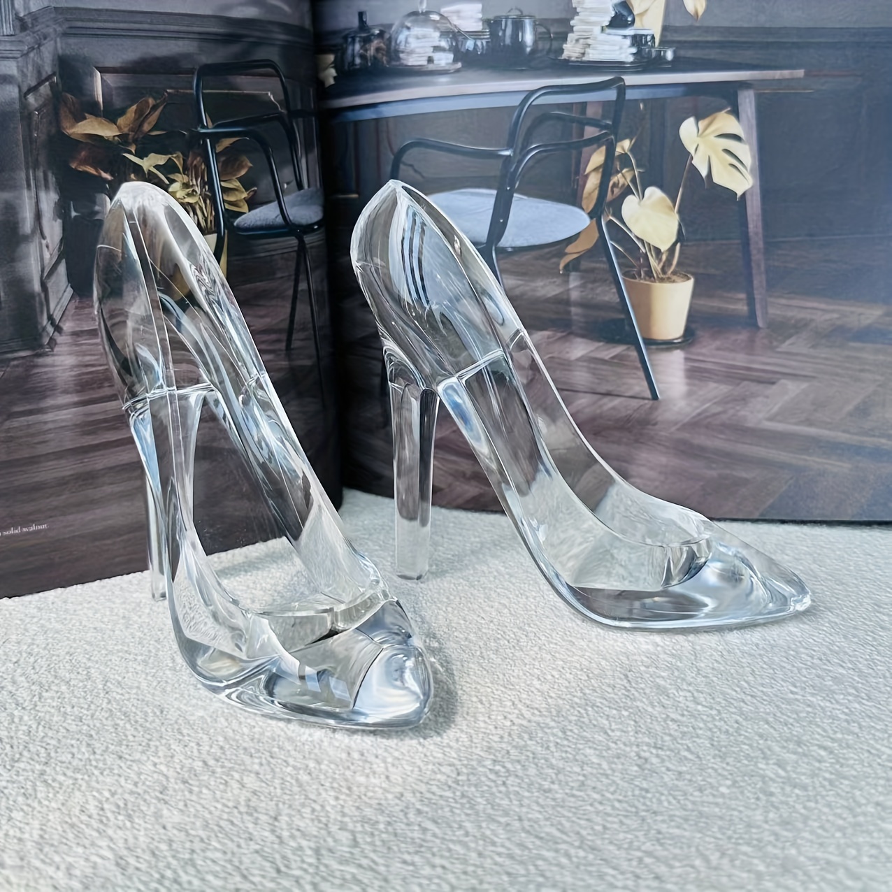 figura zapato princesa 2d decoración mesa Temu Colombia