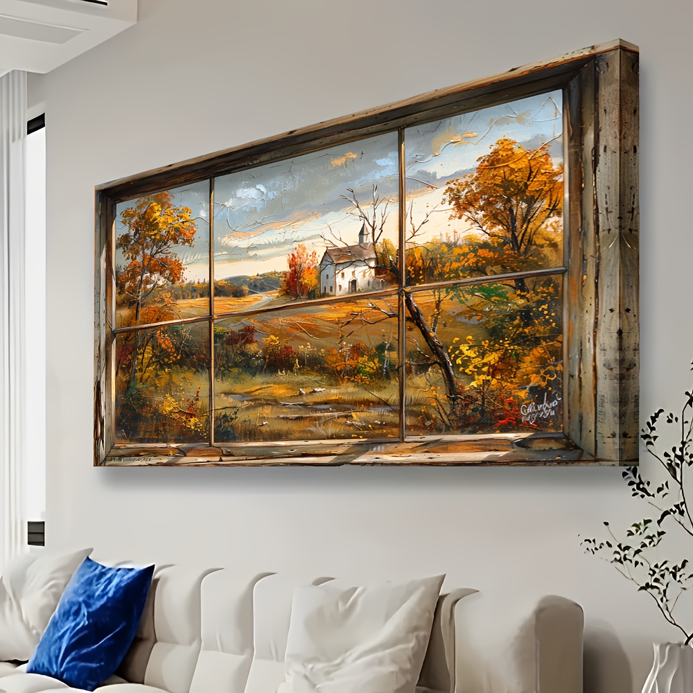 

1pc Wooden Painting For Decoration, , , Decor, , Ready To