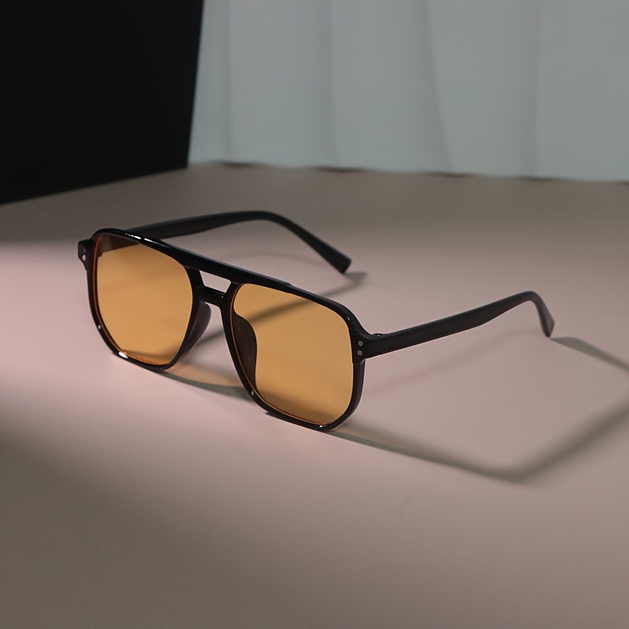 1pc Vintage Oval Fashion Fashion Glasses Women Men Stylish Casual Square Shaped Small Frame Fashion Glasses Female