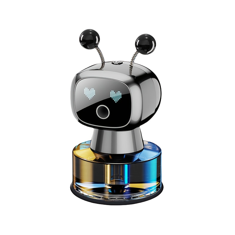 robot smart car air freshener usb charging design automatic fragrance spraying when the car   and stops ai     in   levels of fragrance concentration   adjusted at will ideal car decoration   Product details 4