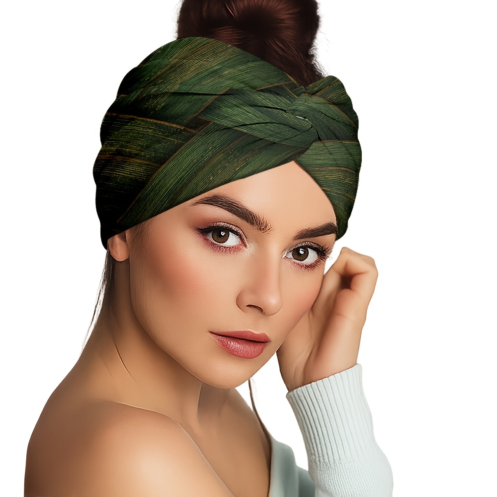 TEMU A Flexible Wide Headband With A Texture Non-slip And Soft. Made From Breathable, Sweat-absorbing Fabric, Suitable For Yoga, Sports, Running