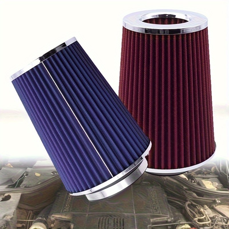 

Universal - Filter, Polyester , Engine , Compatible Multiple (3/3.5/4 ), Round Tapered - Car