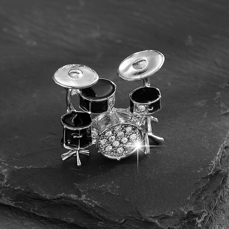 TEMU A Stylish And Creative European And American Instrument-themed Brooch, Everyday Couples
