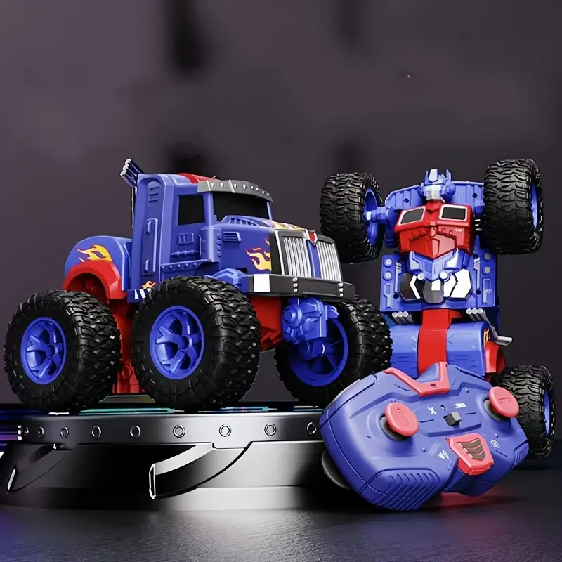 transformed remote control key deformation 2 4g off road climbing model toy kong robot suitable for christmas childrens day and birthday gifts for boys and girls over 8 years old details 3