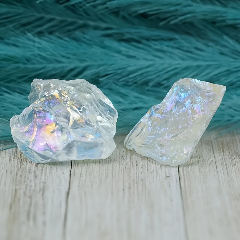 boho aura quartz crystal authentic rainbow Temu Australia