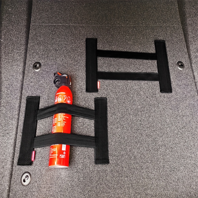 TEMU Elastic Straps For Securing Items In The Trunk. Storage Box And Net For Organizing Items Inside The Vehicle. Back Storage To Prevent Items From
