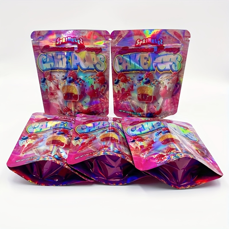 

20pcs/pack Hot Selling Pattern Themed Mylar Bags, Empty Packaging Bags, Used For Small Goods Storage For Party, And Packaging For Valentine's Day Gifts