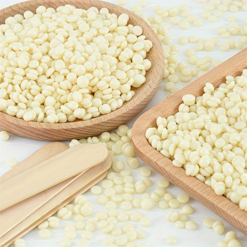 Image of Waxkiss Hard Wax Beans Refill Pack 100g Hard Wax Beads -free Home Hair Removal Unisex Suitable For Whole Body Face Brazilian Bikini And Legs Hard Wax Beans In Scents Lavender Honey Chocolate Aloe