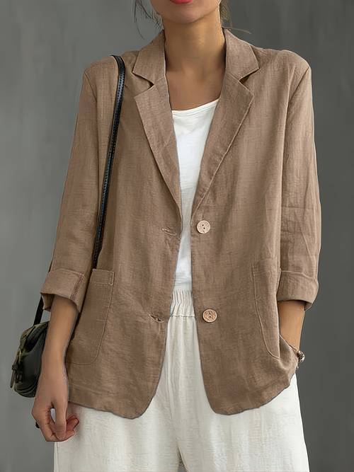 casual 2 button commuter long sleeve spring summer new suit jacket