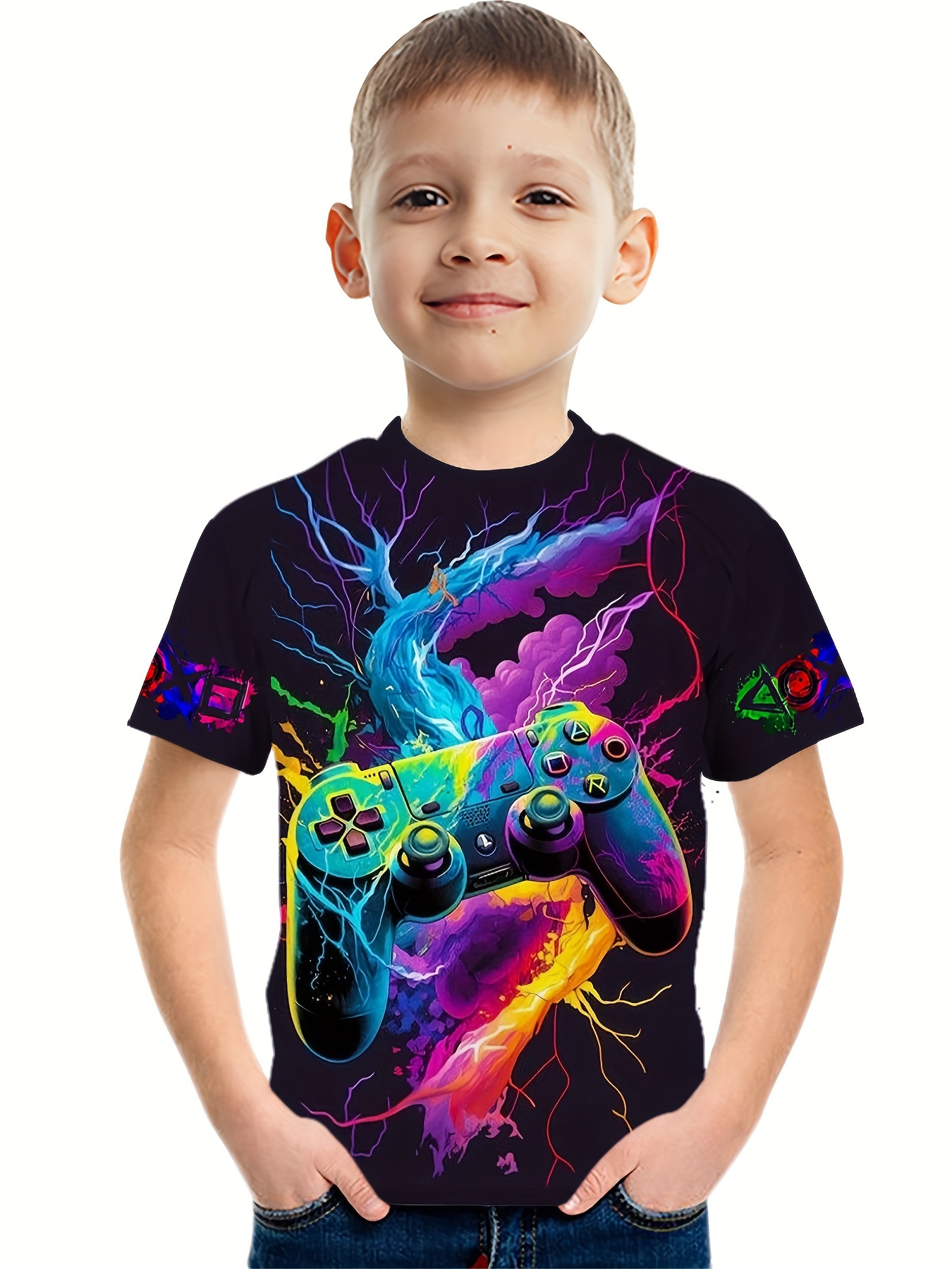 New arrival children's t-shirt animation Oddballs cartoon print t-shirt for  boys cute boy clothes