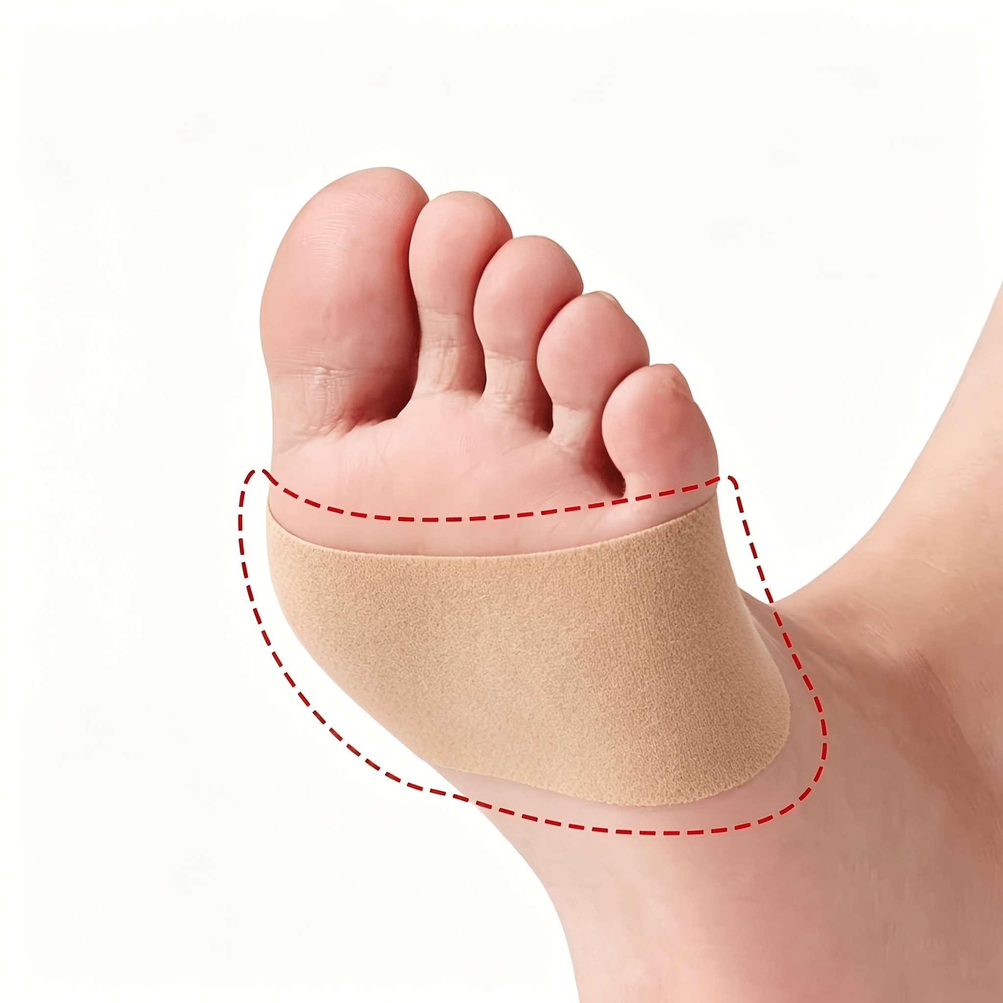 Image of Anti-blister Foot Pads, Suitable For Forefoot Cushion Protective Pads, Breathable Anti-friction And - Pads For Sports, Anti-blister And - Foot Sole Protectors, Toe, Palm, And Finger Protectors