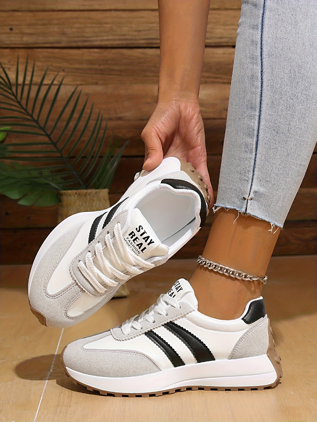 Women's Casual Sneakers 2025 New Hot-Selling Style, Green Fashion Trendy Platform Height-Increasing Shoes, Versatile Comfortable Mustard Yellow and White Black Multi-Color Options, Sports Casual Shoes, Women Shoes