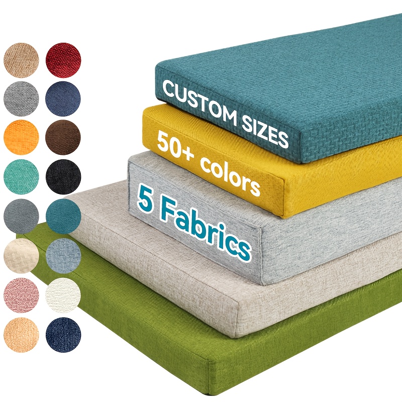 bench cushions indoor sold on Temu Canada