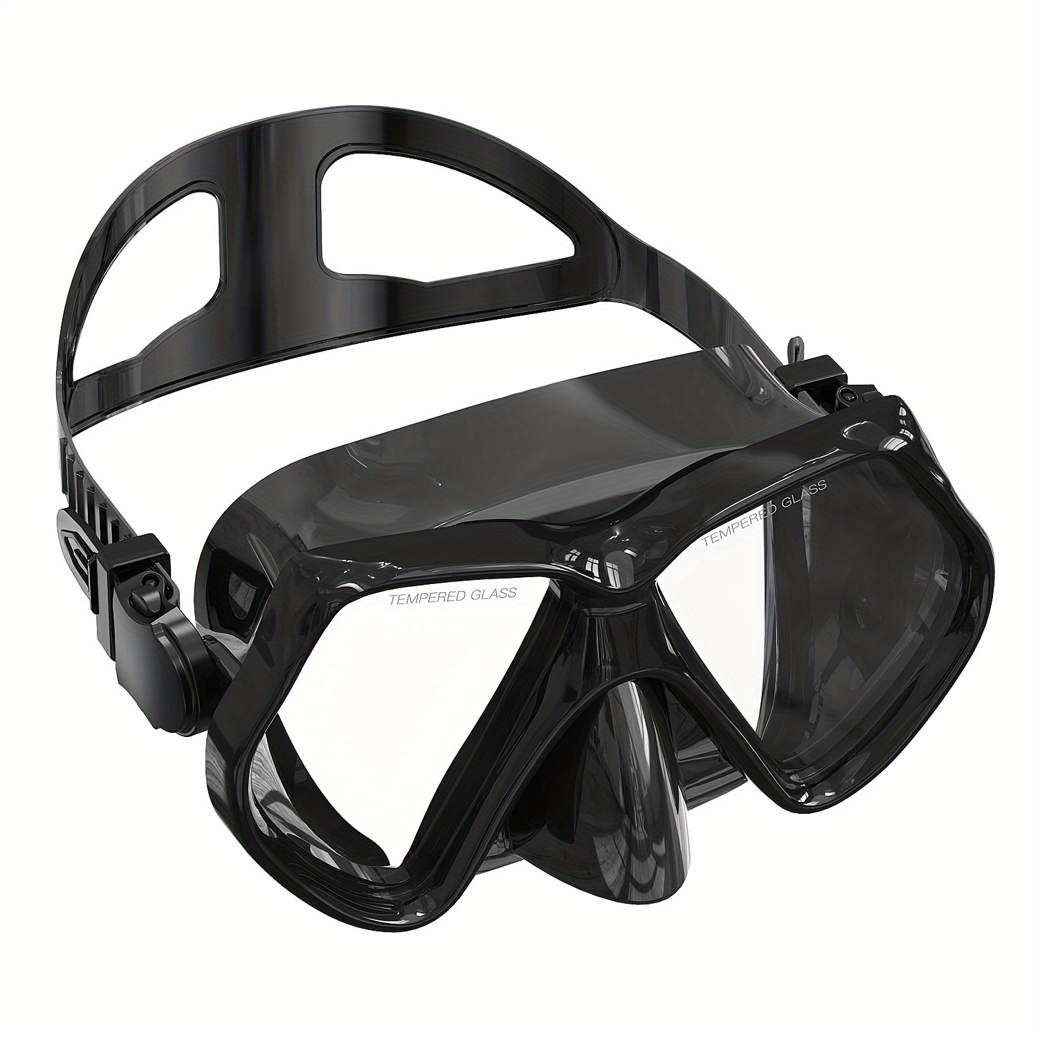 Adjustable Wide-angle Anti-leak Snorkeling Mask For Adults, , Suitable For Snorkeling - Includes Multilingual Instructions