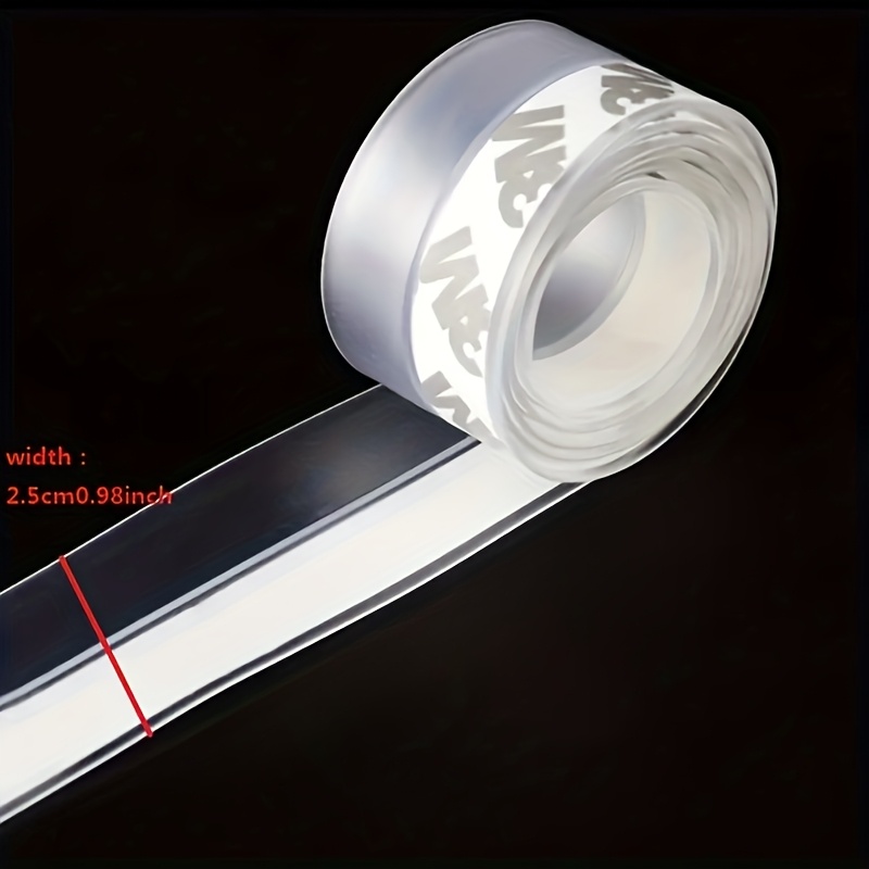 TEMU 10m Door Bottom Stopper, Self-adhesive Soundproof Windproof Dustproof Door Bottom Seal Strip, Seal Strip For Cold Protection, Ideal For