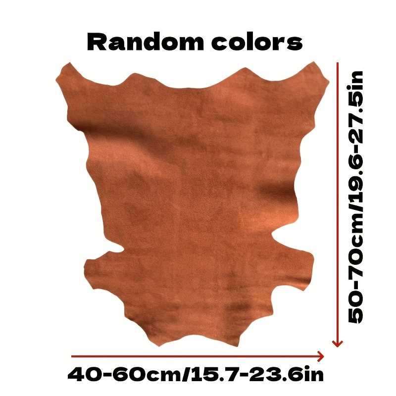 Image of 1pc Of High Quality Matte For Handmade In Colors, 0.8-1.0mm Thick, With Texture, Perfect For Handmade Bags And Diy Projects, As Well As Handmade Accessories. This Leather Is Durable And Has Texture.