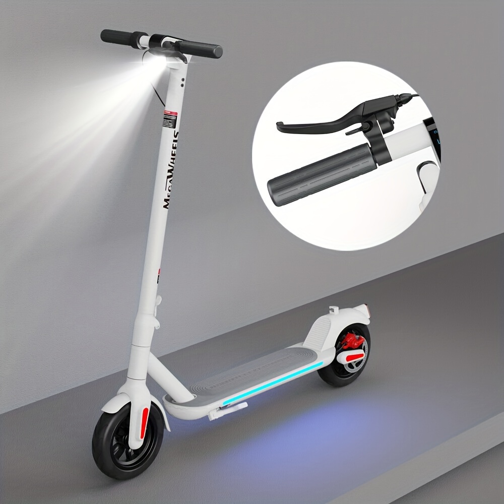 

Electric Scooter A5 For Adults With 9" Solid Tires 350w Motor Supports 30km Mileage 25km/h Max , Smart App Control And Led Lights