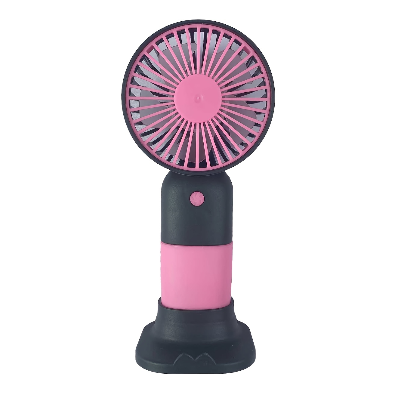 TEMU Mini Ventilateur de Poche Portable - Rechargeable par USB avec Support, 3 Vitesses Réglables, Compact et Léger, Convient pour les Voyages, , et