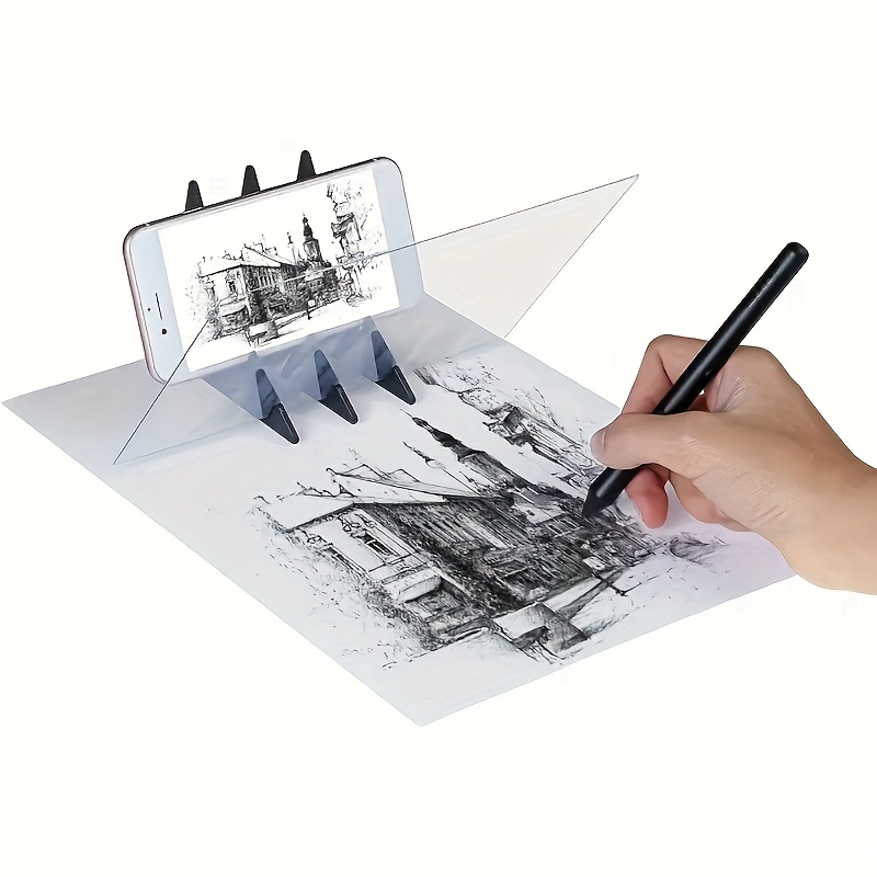 2 Sets/4pcs Of Painting Set - Compatible With Mobile Phones And Tablets, Suitable For Artists, Enthusiasts, And Students To Use (20cm/7.9 Inches)