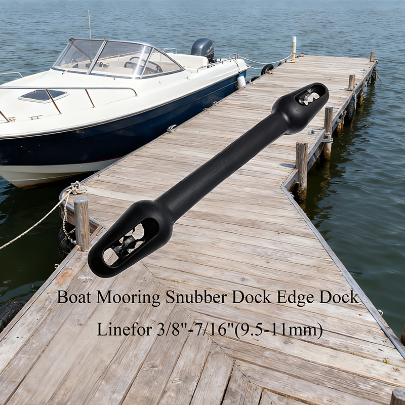 Boat Mooring Snubber, Uv Resistant Shock Absorber To Prevent Line Breakage, Reduce Noise & Protect Boat Cleats
