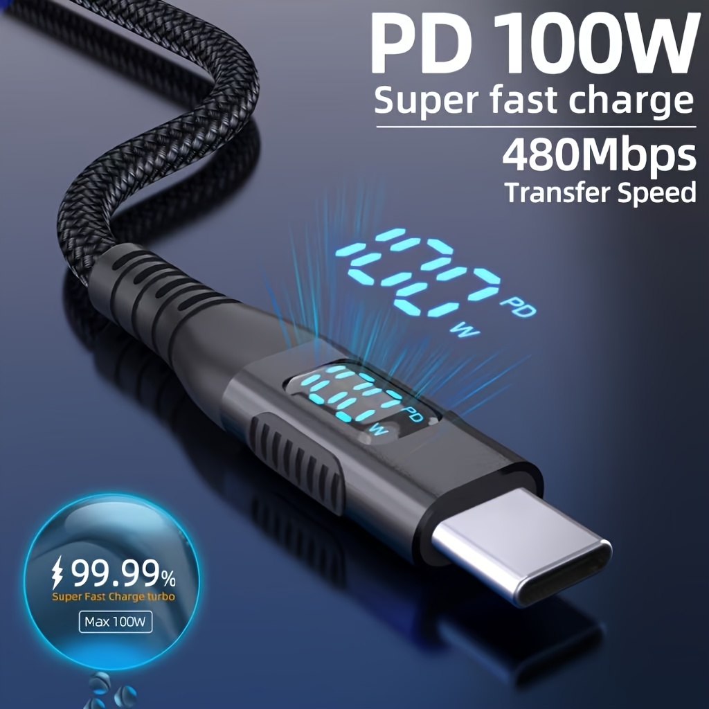 CAVO USB C RICARICA RAPIDA UNIVERSALE ANDROID AUTO PISEN 1,5M - Foto 7