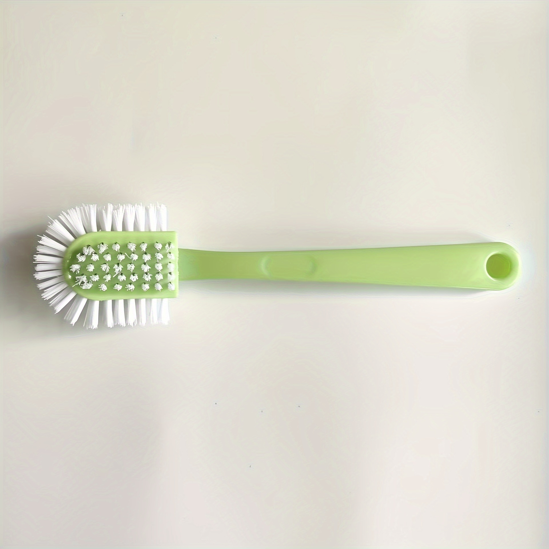 1  functional 5 sided plastic laundry brush with long handle   manual cleaning tool for shoe clothes toilet outdoor use no electricity needed details 4