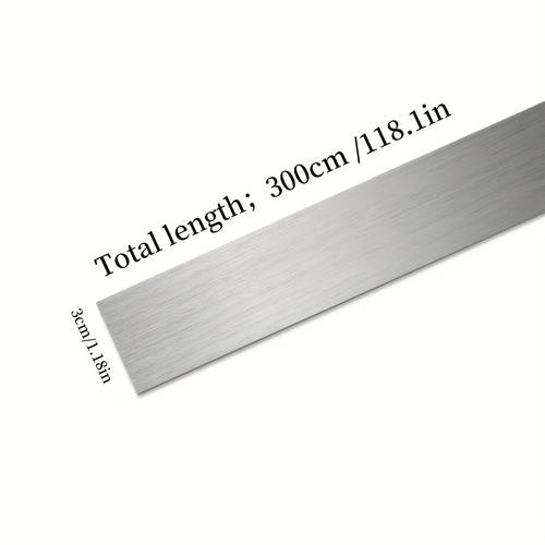 stainless steel flat strip brushed metal decorative line mirror self background wall strip tv background wall cabinet door decoration ceiling frame strip
