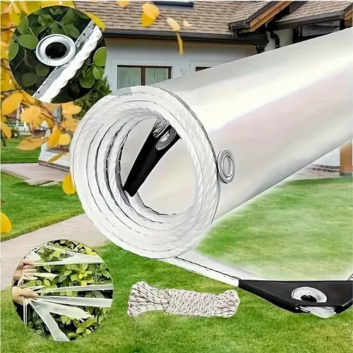 clear tarp with grommets transparent heavy duty water resistant tarp cover with reinforced edge 20mil thickened tear resistant pvc vinyl tarpaulin enclosure for patio porch and outdoor
