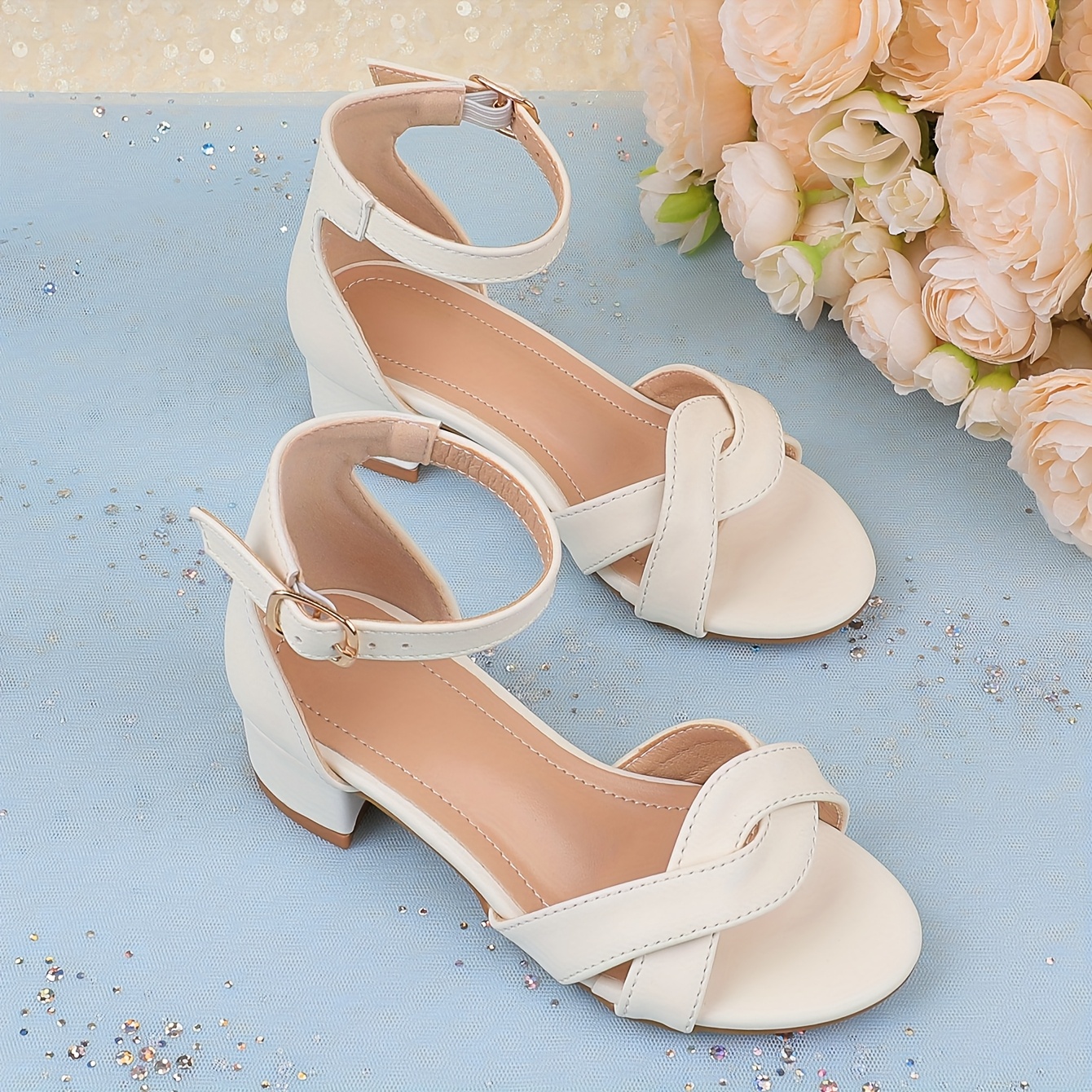 Sandalias Tacón Sandalias Blancas NiÃ±a Amazon Sandalias Niña