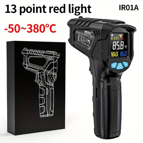 ir01 infrared thermometer handheld lcd non contact temperature meter thermometer