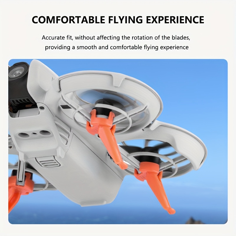 Flugschwanz Für DJI NEO Drohne – 3D-gedruckt, Orange, Verbessert Stabilität & Aussehen