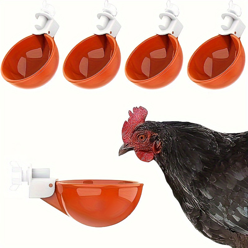 Automatic Chicken Waterer Cups Chicken Water Feeder Suitable - Temu