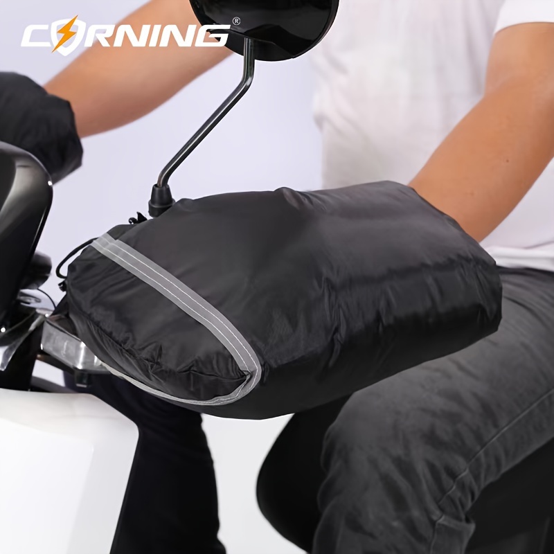 

Gants de 'Hiver CORNING - Couvre-Guidon Épais et Imperméable Vélos Électriques & Conduite en Extérieur, Lavables en