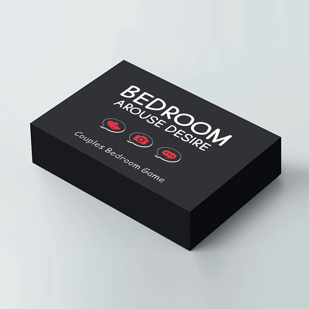 1pc couples bedroom   desire card game 108 conversation starter questions for date night valentines day halloween christmas gift interactive party fun relationship building romantic game   cardbased game