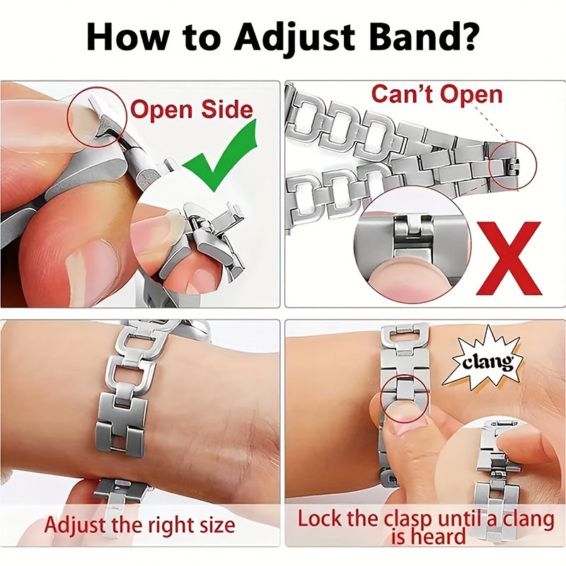 Clasp How To Tighten Watch Chain How To Casio Watch Chain