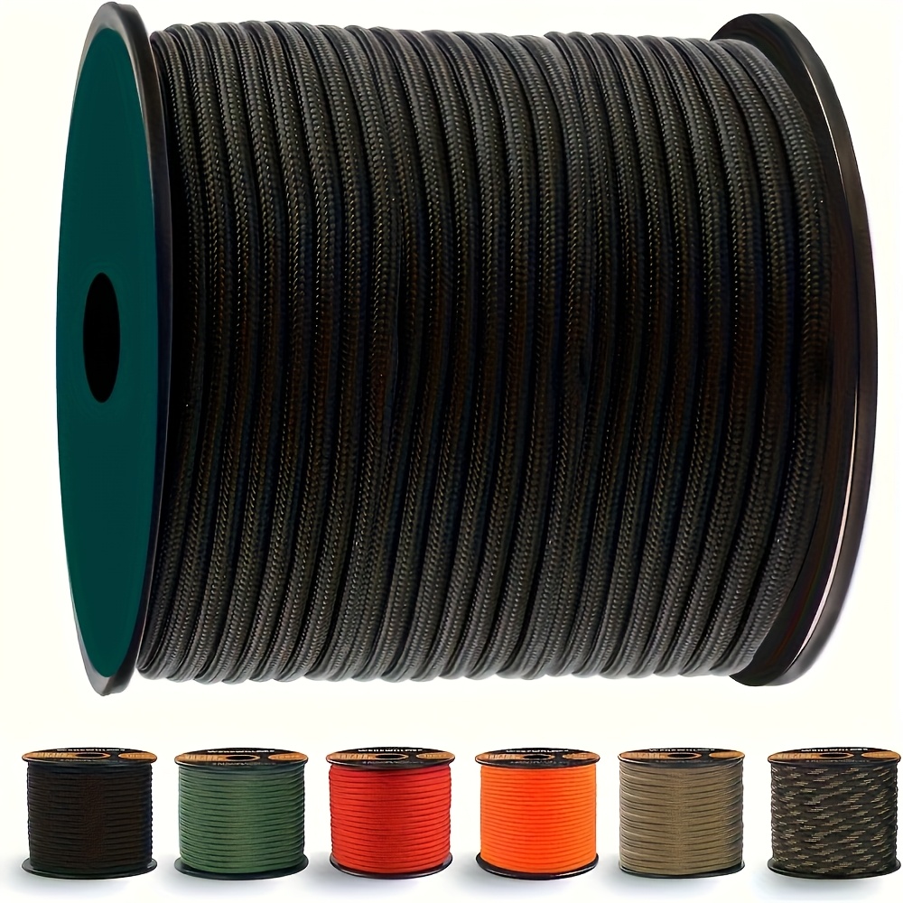 Image of 50m 4mm 7-core Braided Cord Utility Rope For Outdoor Camping Crafts Tent Guyline