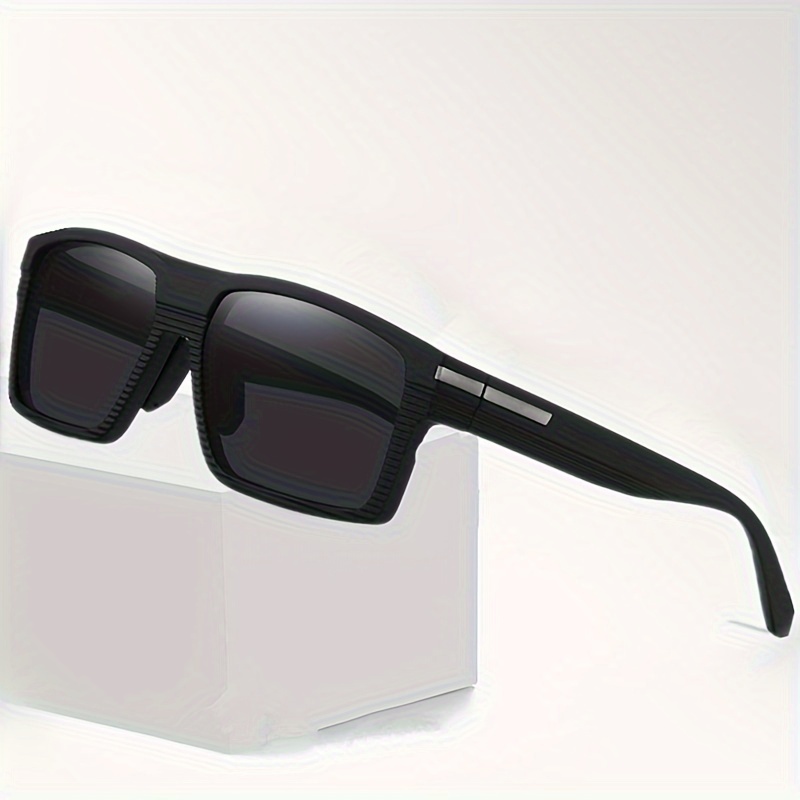 Men's Polarized Sunglasses Square Frame Fashion - Temu Australia