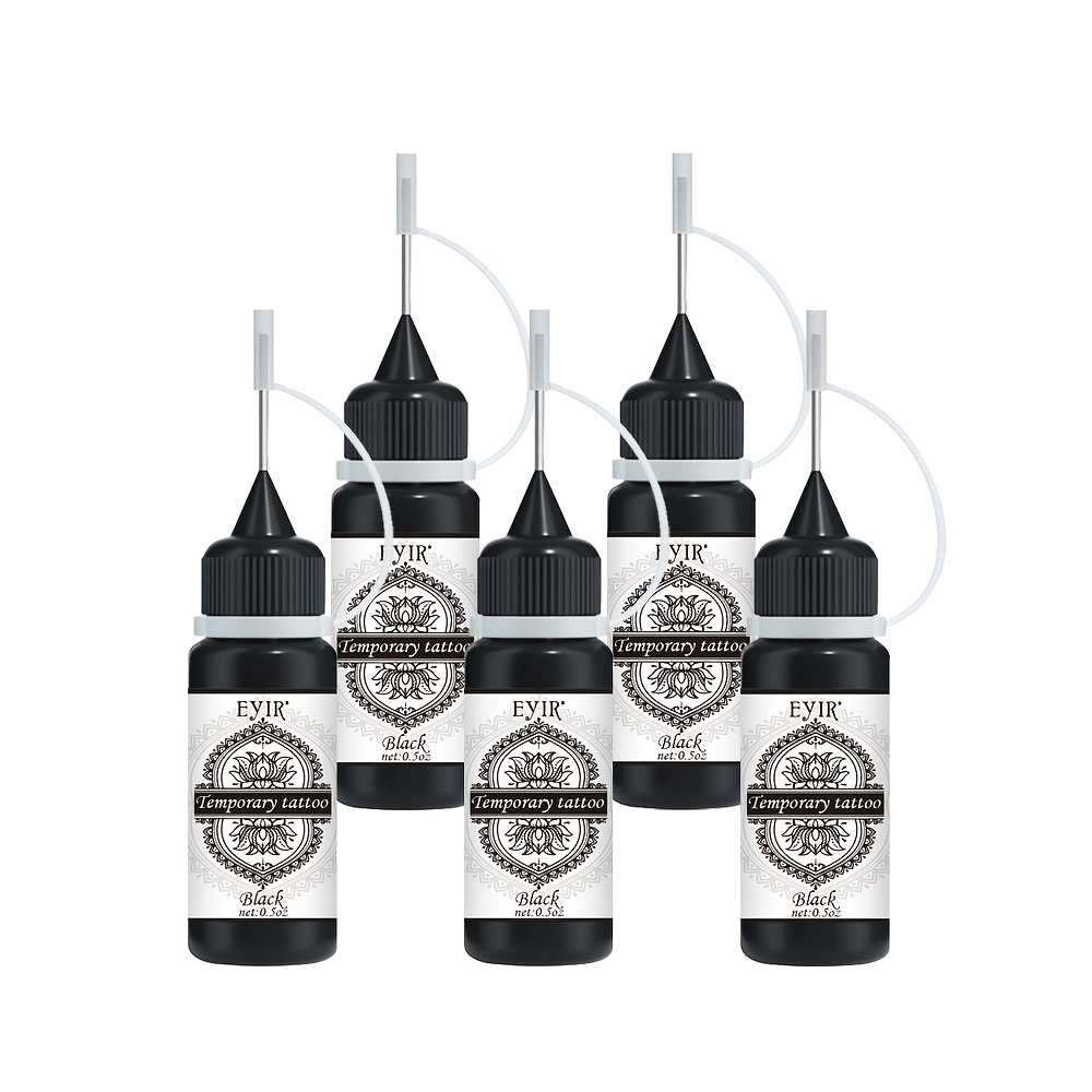 Black Tattoo Paste - Waterproof and Long-Lasting