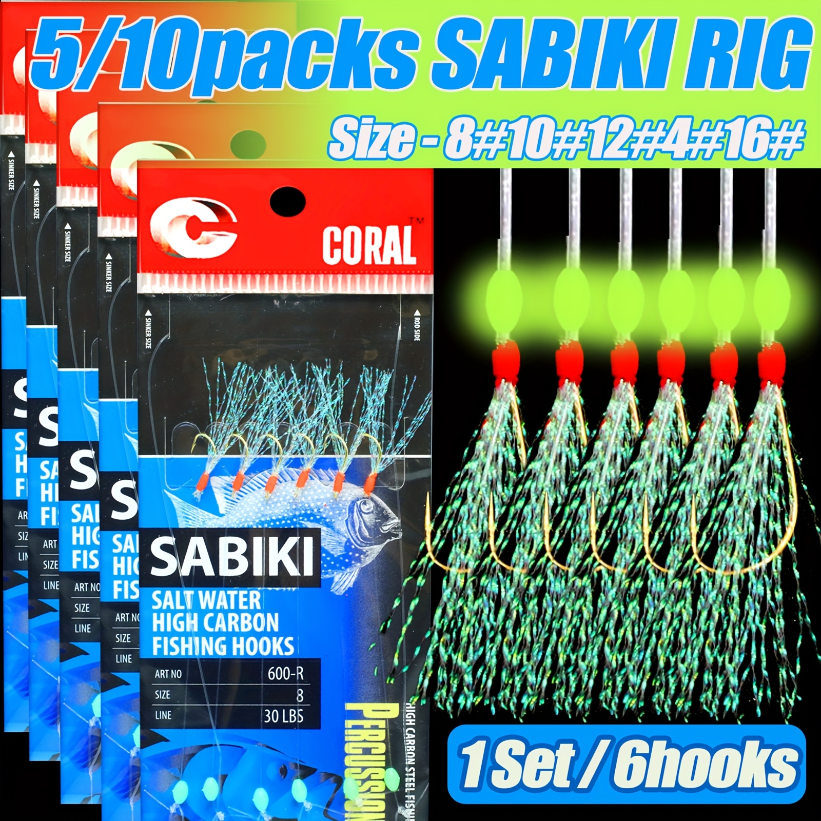 Sebiki Rigs sabiki rigs sold on Temu United States