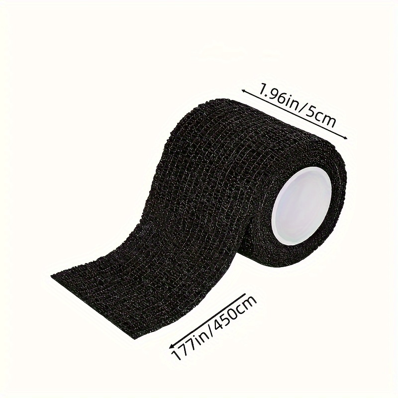 6 Rolls of Elastic Self-Adhesive Bandages - Assorted Colors for Dogs & Humans, Non-Woven Material, Ideal for Fingers, Wrists, Waists, Knees, Toes, Pet Care Essentials|Versatile Bandages|Reusable Adhesive