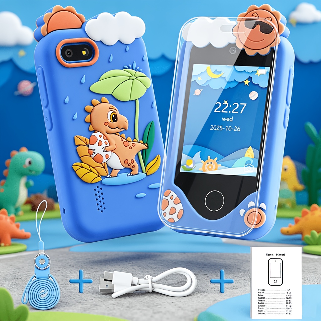 Image of Kids Smart Camera Gift For Boys, Girls - 2.8 Inch Touch Screen Camera Toy 3+, Ideal Birthday, Christmas, And Holiday Present