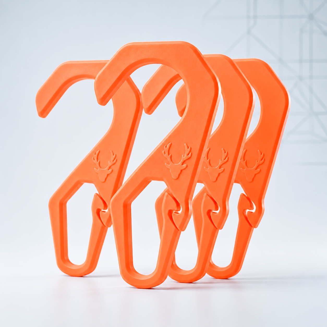 TEMU 4pcs Ladder Mount Utility Hooks, Practical Accessory For Wall And Roof Renovation Work, Reduce Repeated Up And Down Climbing On Ladders,