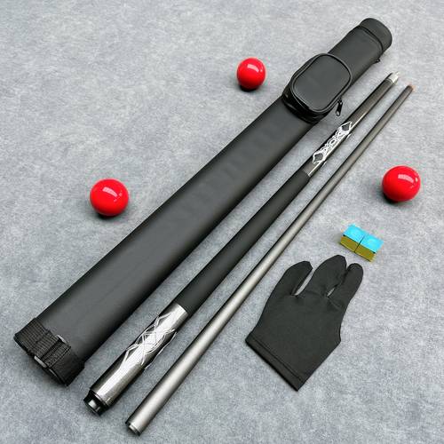 queue de billard en fibre de verre et composite de haute qualité, longueur 146cm/57.5 pouces, pointe de 13mm, poids de 19 onces. disponible individuellement ou en ensemble