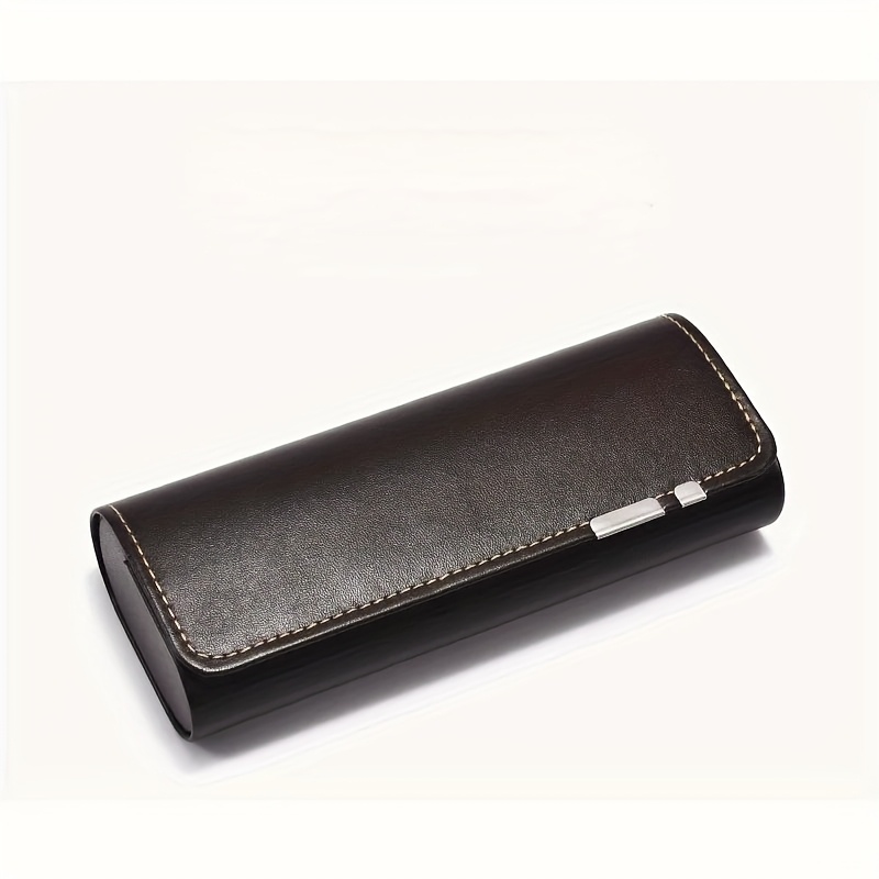 E-shop Brillenetui im britischen Stil, magnetisches Leder, modisches High-End-Brillenetui, handgefertigtes Brillenetui